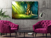 Obraz V čarovnom lese zs1069